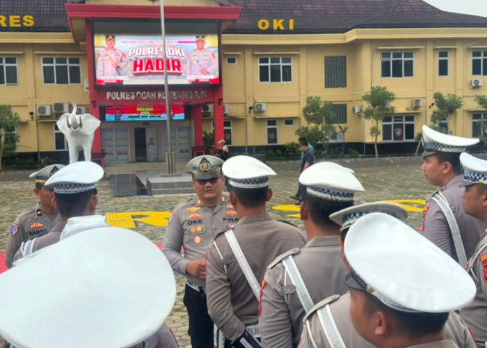 Polantas Karib, Satlantas Polres OKI Kedepankan Pelayanan Humanis dan Berintegritas