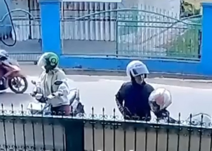 Viral Diduga Pasutri di Palembang Gasak Motor N-Max yang Diparkir di Pinggir Jalan, Korban Sedang Beli Model 