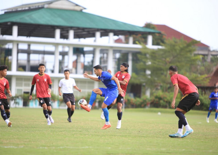 Sumsel United FC Siapkan Kerangka Tim Terbaik Laga Ujicoba Terakhir, Imbang Kontra Kendal Tornado 