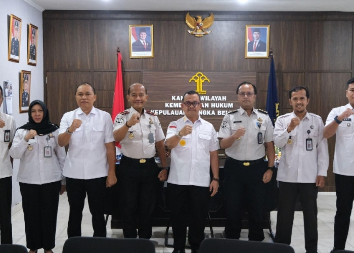 Audiensi Strategis, Kanwil Kemenkum–Ditjenpas Babel Sinkronkan Program dan Layanan