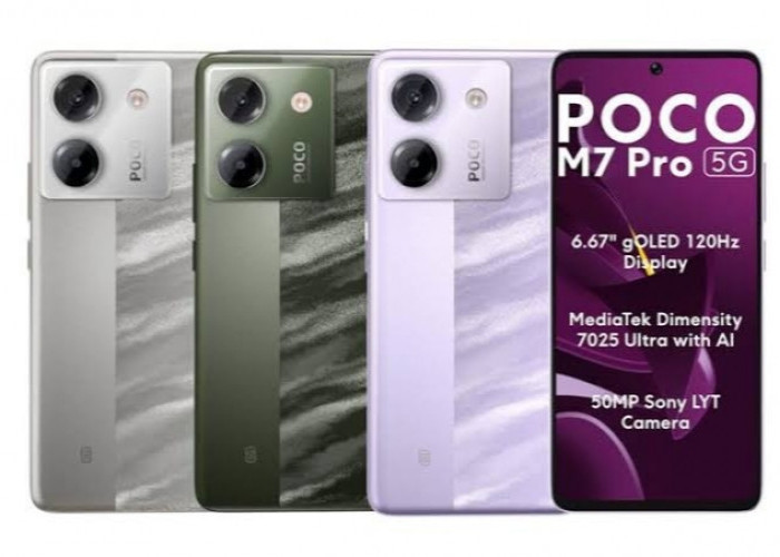 Ponsel Pintar Poco M7 Pro 5G Dilindungi Corning Gorilla Glass 5 dengan Beragam Fitur Keamanan Mumpuni 