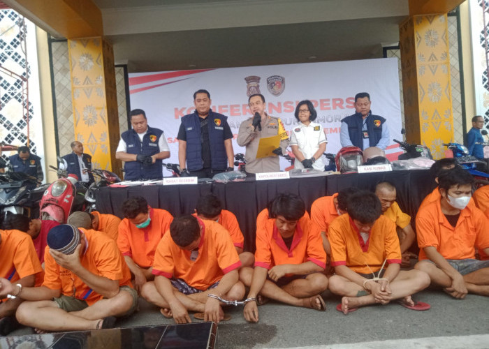 Wow! Selama 21 Hari Polrestabes Palembang Ungkap 67 Laporan Polisi, Tangkap 32 Tersangka 
