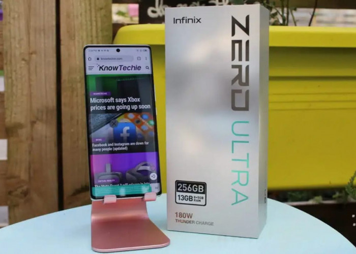 Infinix Zero Ultra Ditenagai Chipset Powerful Dimensity 920, Hadirkan Triple Camera 200MP dan Layar Besar