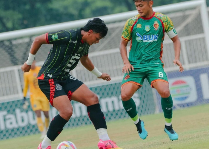  Sengit!, FC Bekasi City vs Sriwijaya FC, Skor 2-1  Diwarnai Dua Kartu Merah