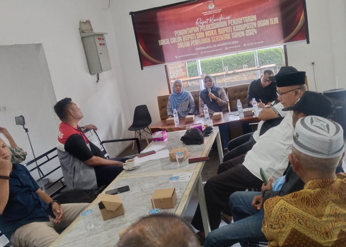 Jelang Pendaftaran Bacabup dan Bacawabup, KPU Ogan Ilir Tegaskan Tetap Mengacu PKPU 8 Tahun 2024