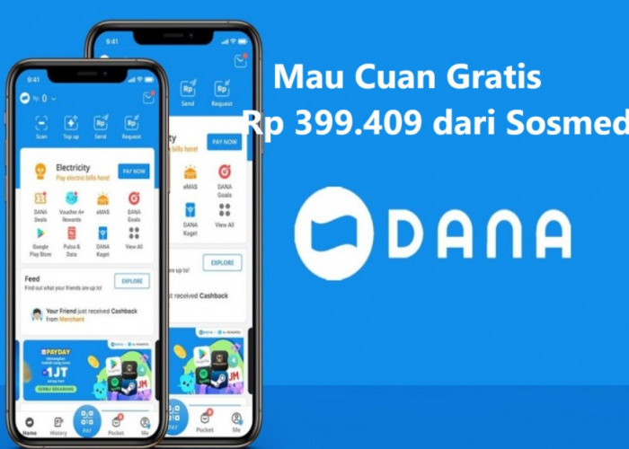 Mau Cuan Gratis Rp 399.409 dari Sosmed: Ini Cara Paling Gabut, Terbukti Membayar Saldo DANA