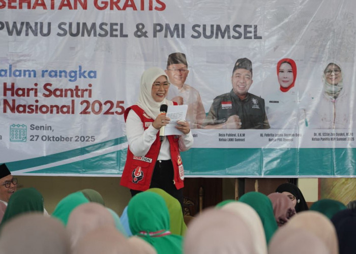 PMI Sumsel dan PWNU Kolaborasi Gelar Donor Darah di Ponpes Aulia Cendekia