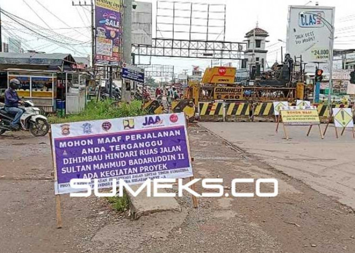 Jl SMB II Dibangun, 3 Bulan Berlaku Satu Jalan 