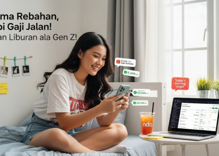 Cuma Rebahan, Gaji tetap Cair! Ini Cara Gen Z Dapet Cuan Pas Liburan Sekolah 2025!