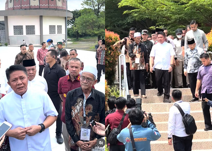 Hari Ini 370 Jemaah Calon Haji Kloter 1 Embarkasi Palembang Dilepas Gubernur Sumsel H Herman Deru