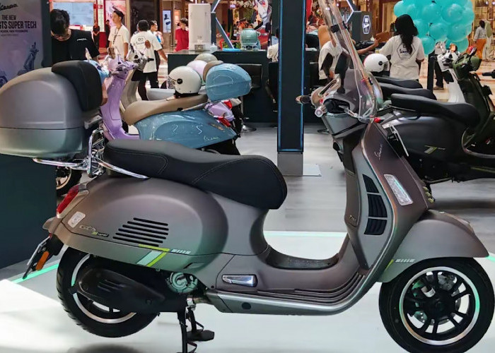 Vespa GTS Super Tech 2026 Ternyata Turun Harga, Tidak Sampai Rp100 Juta Dapat Banyak Update
