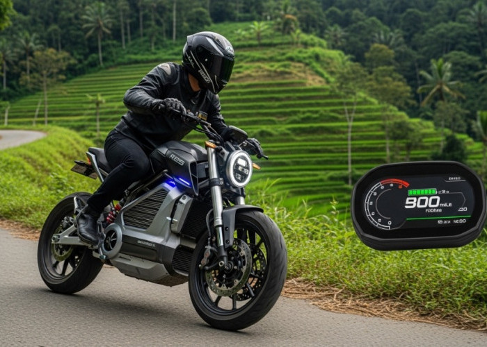Tips Berkendara Hemat Daya Saat Motor Listrik Dipakai Menanjak Jarak Jauh