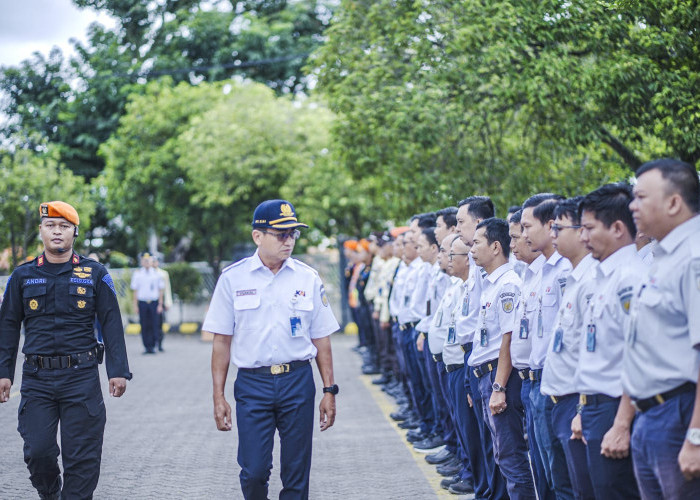 KAI Divre III Palembang Gelar Apel Pasukan Angkutan Lebaran 2024, Siagakan Puluhan PJL dan PPJ