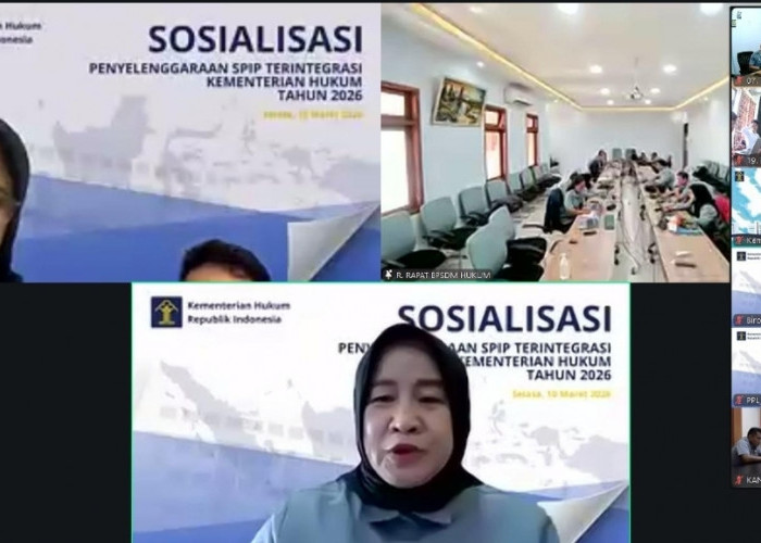 SPIP Terintegrasi 2026, Kanwil Kemenkum Babel Perkuat Tata Kelola Pemerintahan