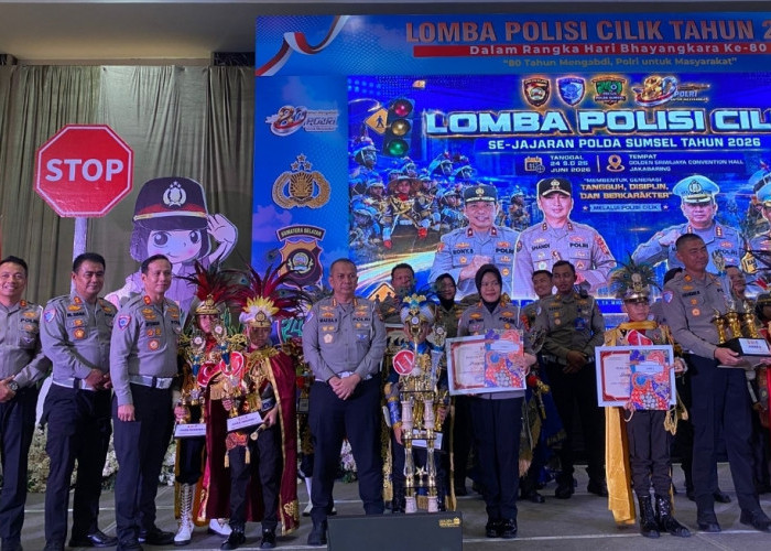17 Kontingen Bertarung, Polres OKU Sabet Gelar Juara Umum Lomba Pocil 2026