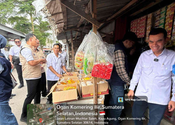 Cek Pasar Kayuagung Pastikan Distribusi Bahan Pokok, Harga Ayam Potong Masih Mahal