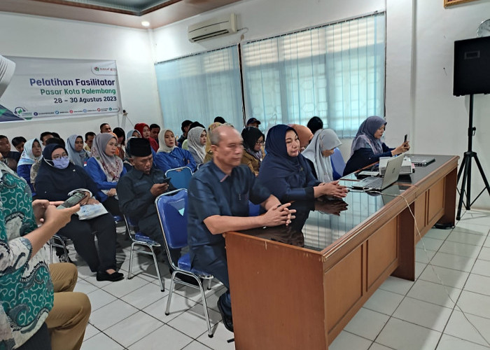 Perketat Pengawasan Bahan Makanan, Pemkot Palembang Gelar Pelatihan Fasilitator Pasar 2023 