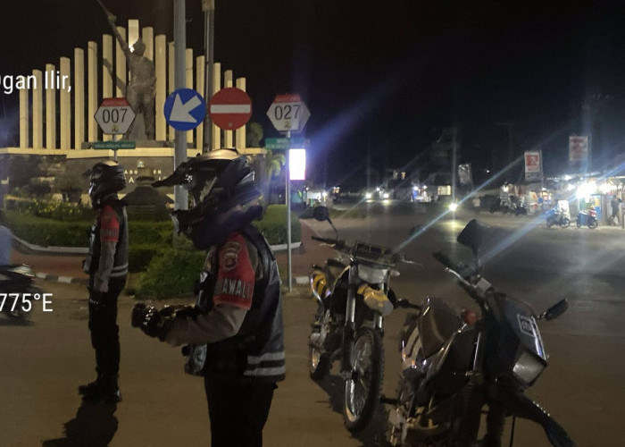 Jelang Arus Mudik Lebaran, Patroli Perintis Presisi Polres Ogan Ilir Tingkatkan Patroli Malam