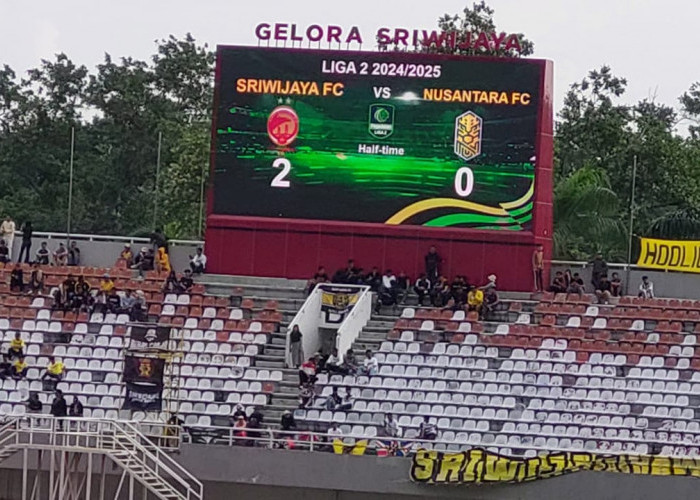 Bermain di Stadion Jakabaring Hadapi Nusantara United, Sriwijaya FC Unggul 2-0 Pada Babak Pertama 