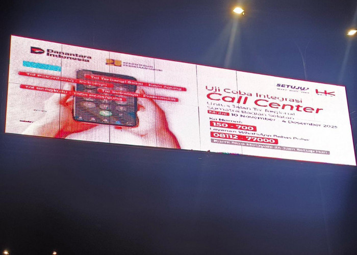 Perkuat Layanan dan Respon Cepat, Hutama Karya Uji Coba End-to-End Call Center di Jalan Tol Regional Sumbagsel