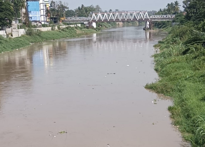 Sungai Enim Berubah, Diduga Tercemar Limbah Lumpur