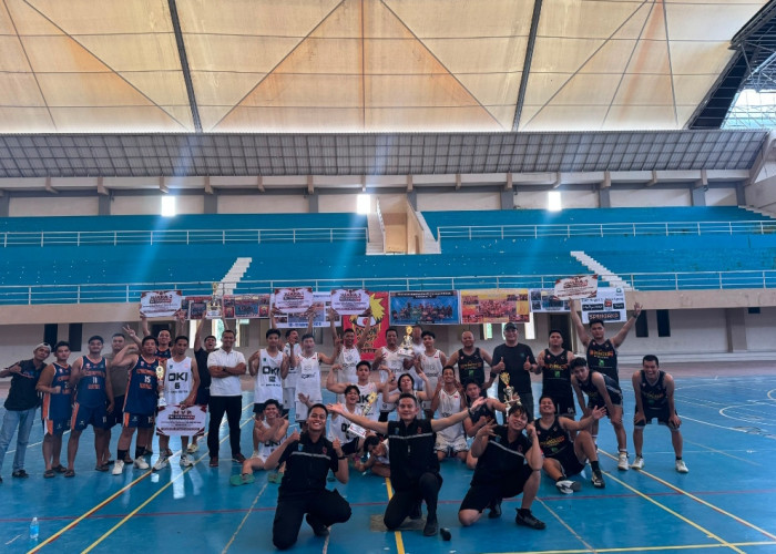 Tingkatkan Minat Masyarakat Olahraga Basket, Gelar Domon Basket Ball di GOR Biduk Kajang