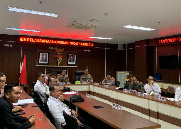 Selama Operasi Sikat I Musi 2025, Jajaran Polda Sumsel Ungkap 690 Kasus Premanisme dan 506 Kasus 3C 