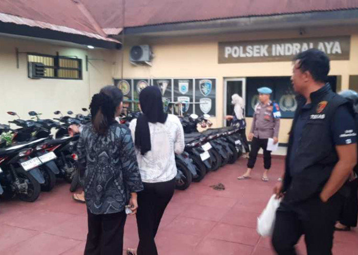Mako Polsek Indralaya Ogan Ilir Jadi Tempat Penitipan Sepeda Motor Masyarakat yang Mudik Lebaran