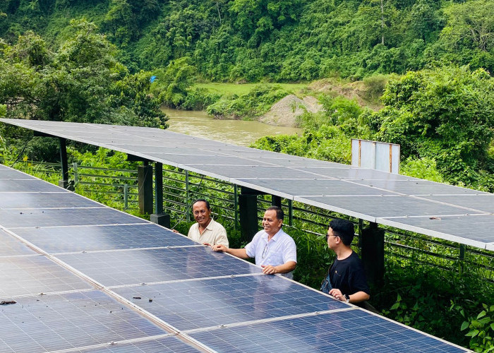 Energi Surya Bukit Asam (PTBA) Pacu Hasil Panen Petani di Sawahlunto