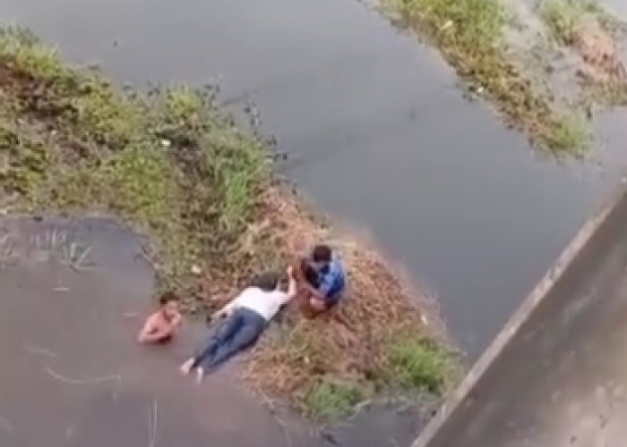 Diduga Ketahuan Selingkuh oleh Sang Pacar, Bertengkar Hebat, Remaja Putri di Ogan Ilir Nekat Terjun ke Sungai
