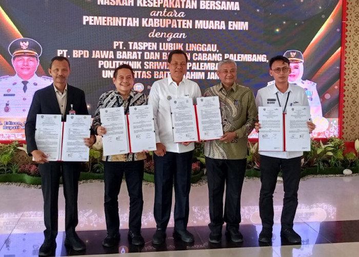 Perkuat Sinergi Lintas Sektor, Pemkab Muara Enim Gandeng Empat Lembaga