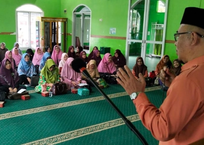 KUA Alang Lebar Beri Pengarahan Majelis Taklim, Dorong Peran dalam Pemberdayaan Ekonomi Umat