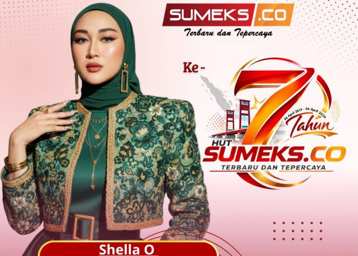 Shella O Mengucapkan Selamat HUT ke-7 SUMEKS.CO Tahun 2026