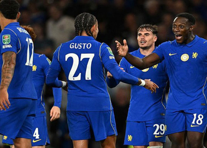 Carabao Cup - Chelsea Nyaris Prustrasi Kalahkan Luton Town, Gol Tercipta di Babak Kedua