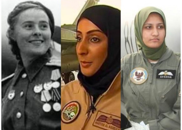 Dari Langit ke Lintasan Sejarah, Berikut 10 Deretan Wanita Tangguh Dunia Selain Ayesha Elang Tempur Pakistan
