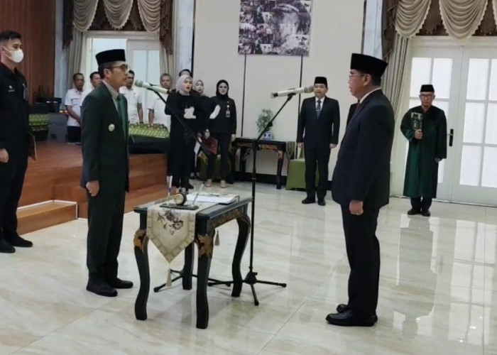 Breaking News! Ratu Dewa Melantik Sulaiman Amin sebagai PJ Sekda Palembang
