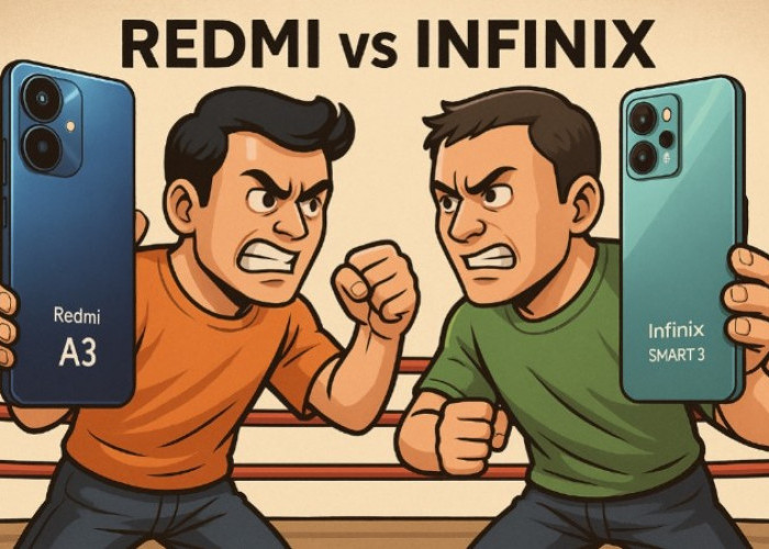 Adu Mekanik Ponsel Sejutaan: Redmi A3 vs Infinix Smart 8, Siapa Jawaranya?