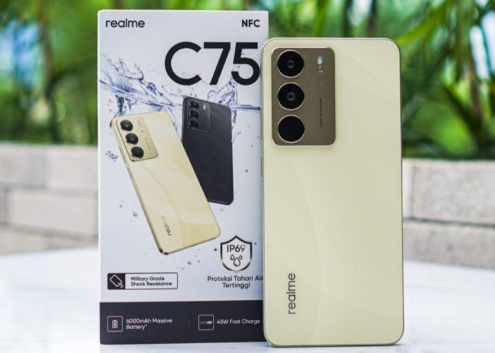 realme C75, HP Rp2 Jutaan dengan Baterai 6.000 mAh dan Kamera 50 MP