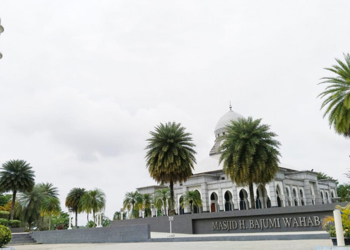 Masjid H Bajumi Wahab, Jadi Lokasi Favorit Foto Prewedding Kawula Muda di Ogan Ilir