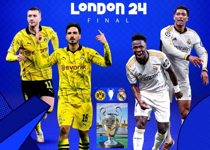 Live, Borussia Dortmund Lawan Real Madrid di Final Liga Champions 2023-2024, Siapa Layak Juara?