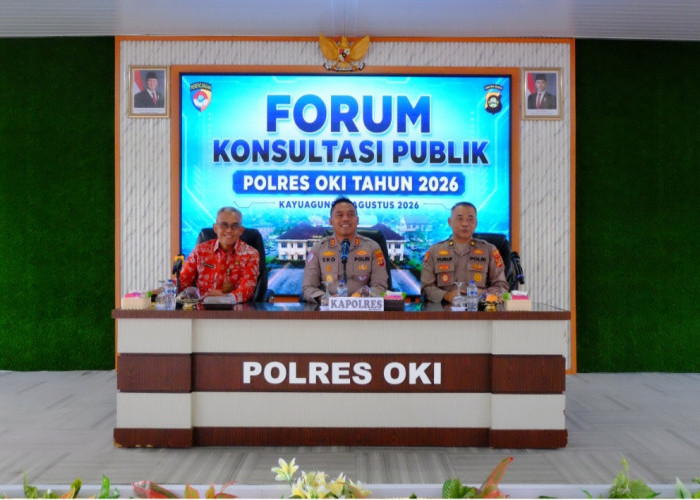Tampung Masukan untuk Tingkatkan Pelayanan Masyarakat, Polres OKI Gelar Forum Konsultasi Publik