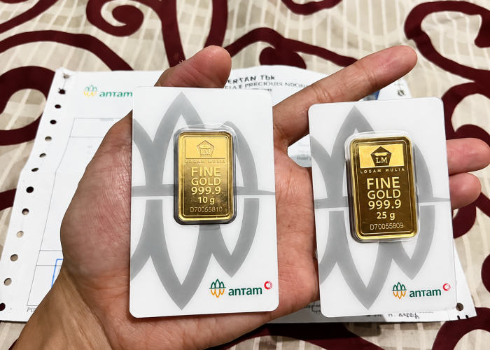 Harga Emas Antam Hari Ini 17 Agustus 2026 Naik, Tembus Rp2,677 Juta per Gram