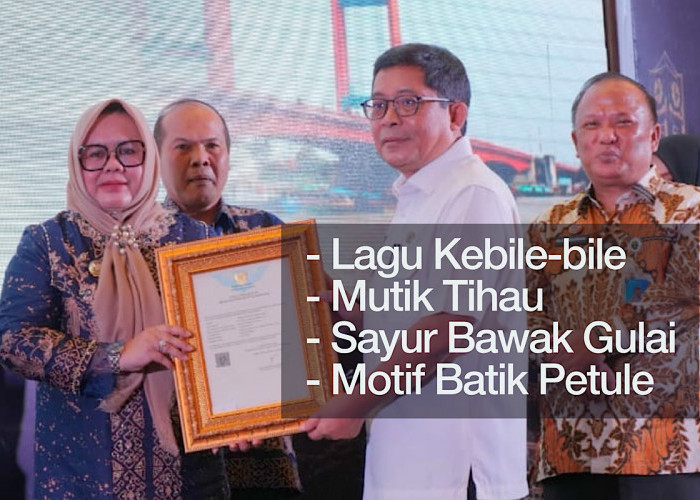 Muara Enim Terima Sertifikat Hak Kekayaan Intelektual 