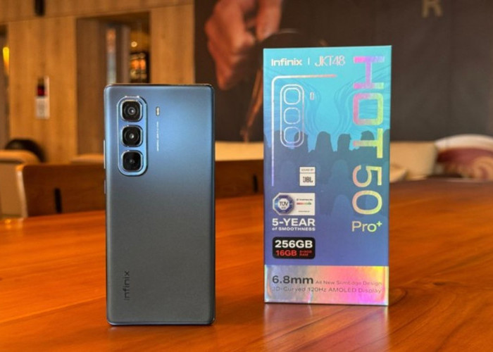 Infinix HOT 50 Pro+ Hadir dengan Layar Full HD 6,95 Inci! Ponsel yang Tepat Temani Nonton Netflix Sepuasnya
