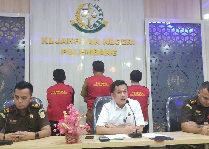 Pidsus Kejari Palembang Resmi Tetapkan 3 Tersangka Korupsi PTSL Jilid II