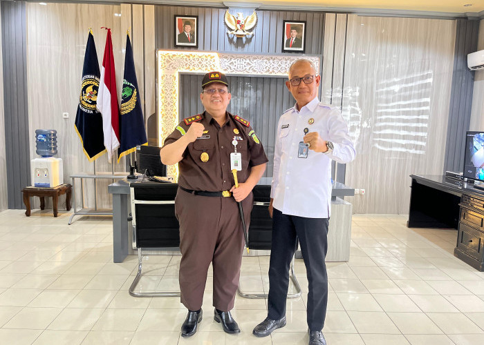 Perkuat Hubungan dan Koordinasi, Kajari Ogan Ilir Bersilaturahmi ke Lapas Tanjung Raja