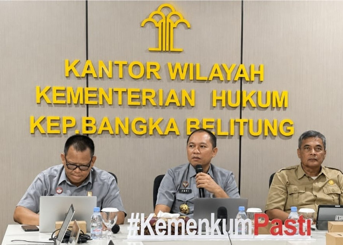 Kanwil Kemenkum Babel Harmonisasikan Lima Ranperkada Bangka Tengah, Perkuat Kualitas Produk Hukum Daerah
