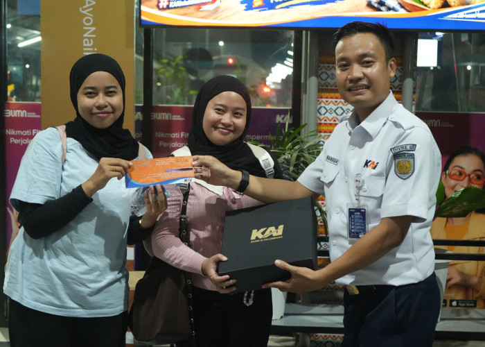 Semarak HUT ke-81, KAI Divre III Palembang Ajak Pelanggan Ikuti Quiz dan Permainan Interaktif