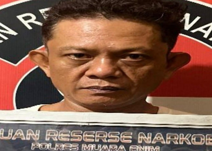 Pengedar Sabu Diringkus Anggota Satres Narkoba Polres Muara Enim di Rumah Kontrakan