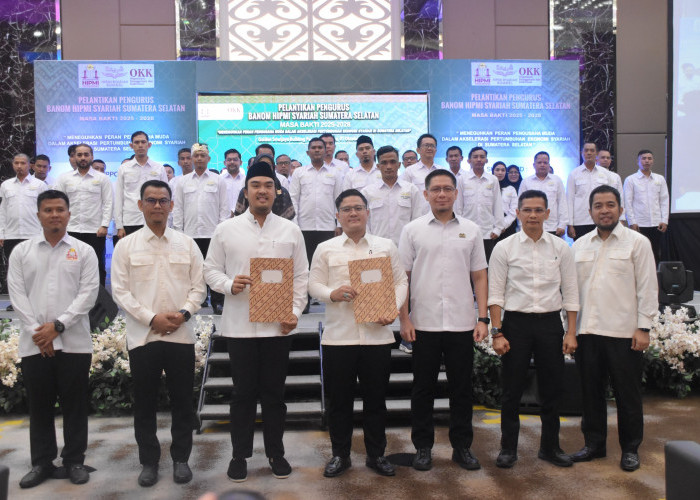 Susunan Pengurus HIPMI Syariah Sumsel 2025-2028, Mgs Abdul Hamid Dilantik Jadi Ketua